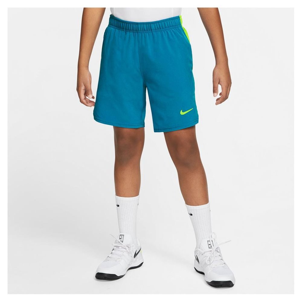 Nike Boy's Fall Flex Ace Short OBSIDIAN/GHOSTGREEN  and BLUE/Green